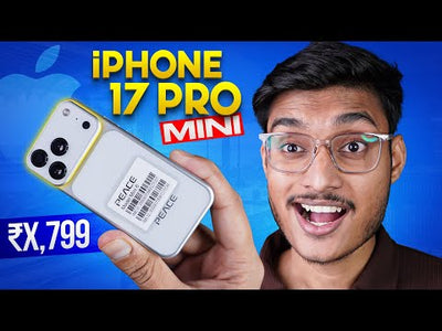 Peace 6 Pro Mini Smartphone | Smart Look, Powerful Performance | iPhonee 17 Pro Mini Design | Compact 3.8” Display