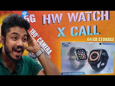 HOWEAR HW Watch X Call | 5G Android Smartwatch | 180 Degree Rotational Camera