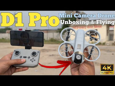 D1 Pro Smart Drone with 1800mAh Battery, 360° Stunts & Remote