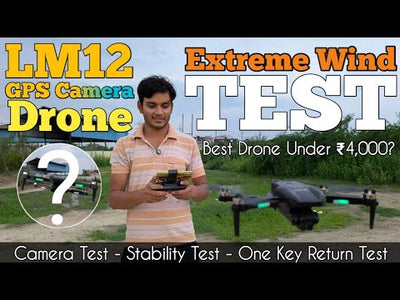 “LM12 Pro Mini GPS Drone – Triple Battery Power, One Key Return & Smart Features”