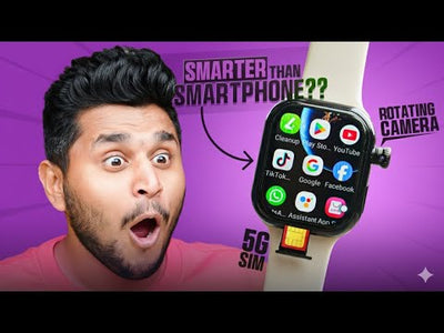 HW S10 Android Smartwatch – 8GB RAM 128GB Storage, AI-Powered with ChatGPT & Deep Seek, 3+1 Belts Included