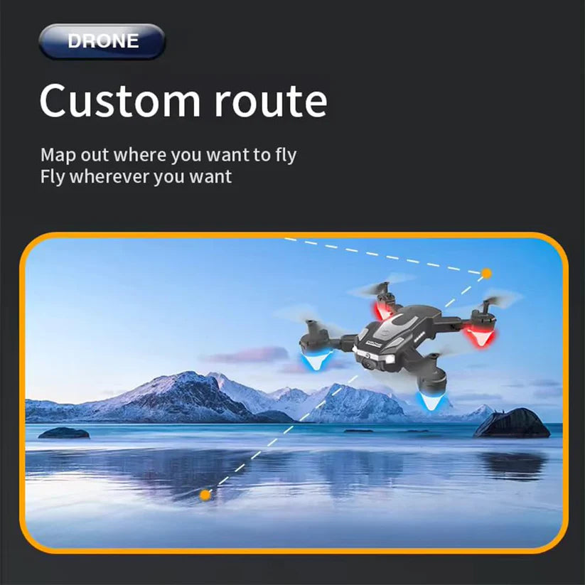 J2 Dual Foldable RC Drone with 2 Batteries | 4K Camera | Altitude Hold, Headless Mode, 360° Flips | Long Flight Time