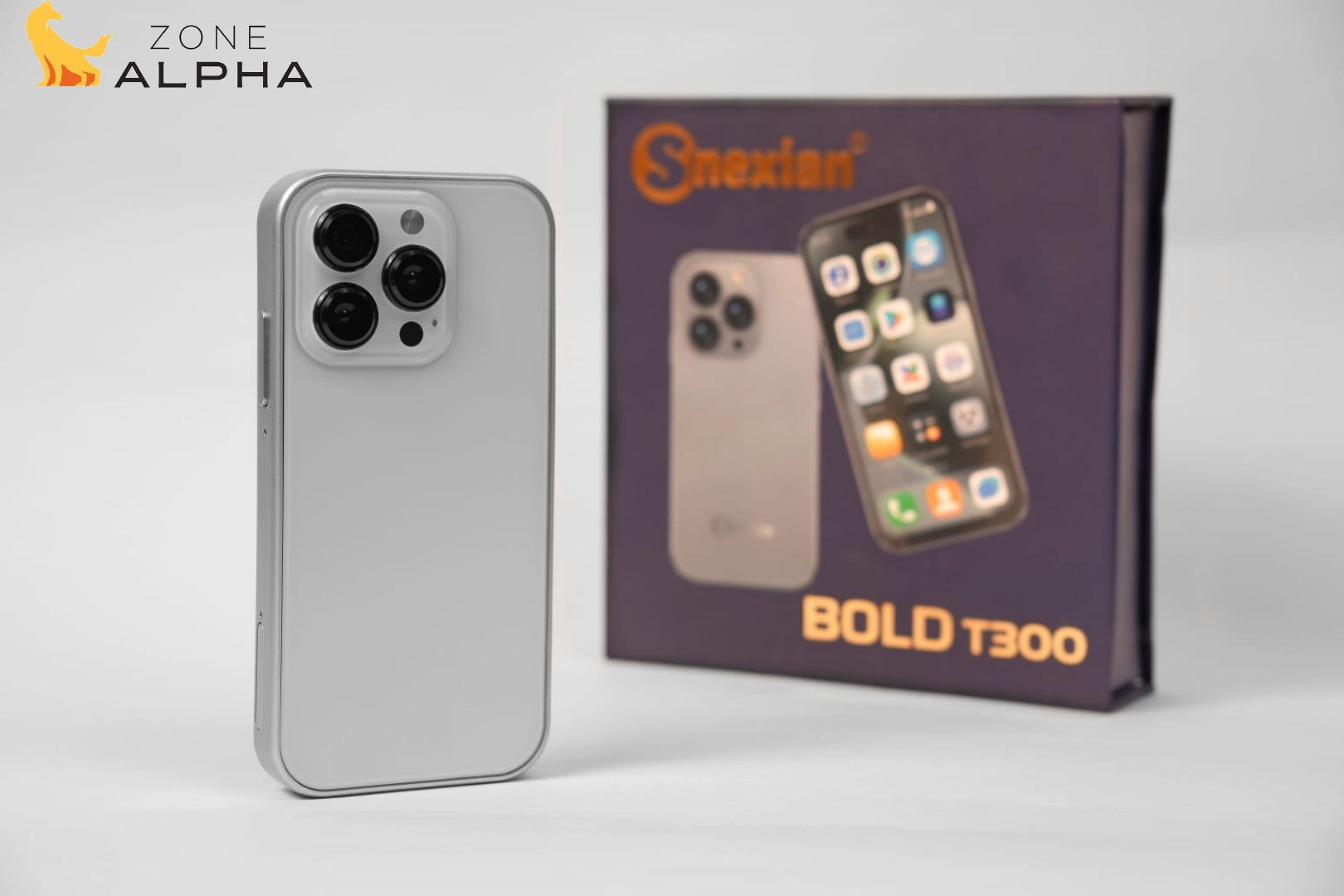 Snexian Bold 300 | 3.0” Display | 2000mAh Battery | Dual SIM Feature Phone