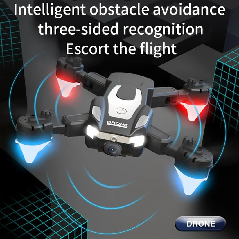 J2 Dual Foldable RC Drone with 2 Batteries | 4K Camera | Altitude Hold, Headless Mode, 360° Flips | Long Flight Time