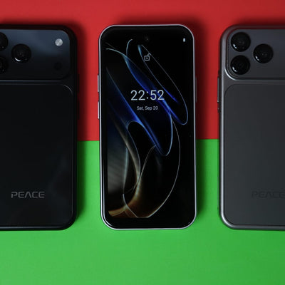 Peace 6 Pro Mini Smartphone | Smart Look, Powerful Performance | iPhonee 17 Pro Mini Design | Compact 3.8” Display