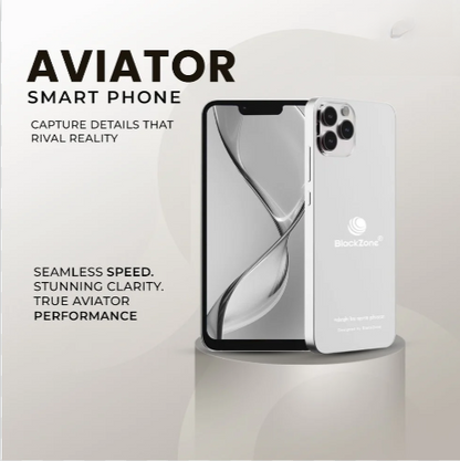 BlackZone Aviator - 12GB RAM, 128GB ROM | 6.3" HD IPS Display | Android 14 | Snapdragon 710 | 20MP Selfie Camera | Dual SIM 4G Smartphone
